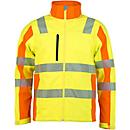 Veiligheidskleding-softshell jack "Tom", geel/oranje, L