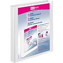 VELOFLEX presentation ring binder book VELODUR, DIN A4, 2-ring mechanism, back width 20 mm