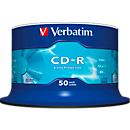 Verbatim CD-R, tot 52x, 700 MB/80 min, spindel met 50 stuks