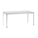 Vergadertafel, 1600 x 800 mm, lichtgrijs