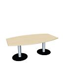 Vergadertafel, B 2000 mm, esdoorn