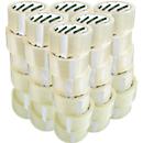Verpakkingstape - polypropyleenfolie- B 50 mm x L 66 m - transparant - 36 rollen - ons merk Schäfer Shop Select