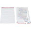 Verpakkingszak, hersluitbaar, met flap &amp; seal naad, scheurbestendig, 238 x 310 mm/238 x 310 mm, FSC® glaspapier, semi-transparant, 500 st.