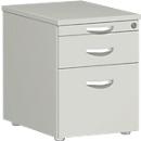 Verrijdbaar ladeblok PALENQUE, 1 schuiflade, hangmappenlade, B 430 x D 600 x H 566 mm, lichtgrijs
