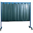 Verrijdbare beschermwand voor lassers, met lamellen, 1- dlg.