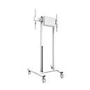 Verrijdbare monitorstandaard Neomounts by Newstar FL55-875WH1 MOVE Lift, voor 1 beeldscherm tot 100'/110 kg, in hoogte verstelbaar, kabelkanaal, opbergvak voor hardware, wit