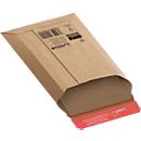 Versandtaschen ColomPac, Wellpappe, haftklebend, 20 Stück, B 150 x H 250 mm, braun
