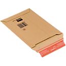Versandtaschen ColomPac, Wellpappe, haftklebend, 20 Stück, B 185 x H 270 mm, braun