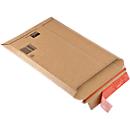 Versandtaschen ColomPac, Wellpappe, haftklebend, 20 Stück, B 235 x H 340 mm, braun