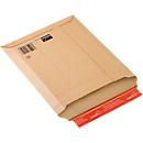 Versandtaschen ColomPac, Wellpappe, haftklebend, 20 Stück, B 250 x H 340 mm, braun