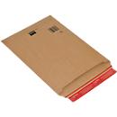 Versandtaschen ColomPac, Wellpappe, haftklebend, recyclebar, 20 Stück, B 290 x H 400 mm, braun