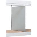 Vertikaler Stahlblechtrenner, H 800 x T 800 mm