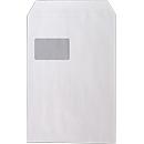 Verzendenvelop, C4, met venster, 250 st., wit