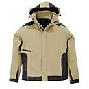 Veste softshell FHB KOLTEX, beige/noir, taille 40/42
