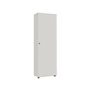 Vestiaire, 1 porte, l. 60 cm, 5 HC, argent