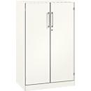 Vleugeldeurkast ASISTO C 3000, 3 ordnerhoogten, B 800 mm, wit/wit