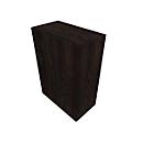 Vleugeldeurkast SOLUS PLAY, 3 ordnerhoogten, zonder handgreep, B 800 x D 440 x H 1122 mm, moeraseik