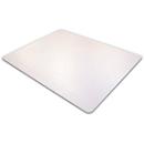 Vloerbeschermingsmatten voor tapijtvloeren, 1200 x 1000 mm, transparant