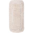 Vloermopdoek Sprintus Classic Pro, katoen/polyester, met flappen, B 400 mm, 5 stuks, wit