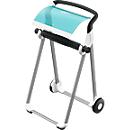 Vloerstandaard, turquoise/wit