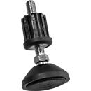 Voetsteun met rubber dop