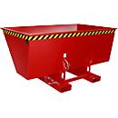 Volquete AK 150, con sistema de desenrollado, 1500 l, 1000 kg, L 1420 x An 2280 x Al 1070 mm, rojo RAL 3000