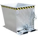 Volquete GU-RZ55, para trenes logísticos, protección antideslizante y vuelco, 550 l, galvanizado