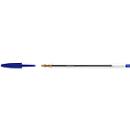 Voordeelpak balpennen met dop BIC® Cristal® Original, 0,4 mm, blauw, 100 stuks