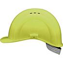 VOSS casque de protection INAP-Defender 6, EN 397, polyéthylène, jaune soufre, coiffe à rubans textiles à 6 points d'attache, tour de tête 51-64 cm