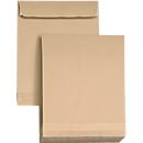 Vouwzakken, DIN B4, bruin, zelfklevend, zonder venster, 5 stuks