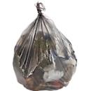 Vuilnisemmerzakken universeel - HDPE - 33 L - 6 micron - grijs - 2500 stuks