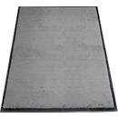 Vuilopvangmat miltex Eazycare Style - high twist nylon en Niltril rubber - antistatisch - UV-bestendig - afwasbaar - 800 x 1200 mm - basalt grijs