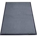 Vuilopvangmat miltex Eazycare Style - high twist nylon en Niltril rubber - antistatisch - UV-bestendig - afwasbaar - 800 x 1200 mm - blauw-grijs