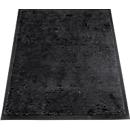 vuilvangmat miltex Eazycare Style, hoekig, antistatisch, UV-bestendig, afwasbaar, high twist nylon &amp; Niltril rubber, 600 x 850 mm, diepzwart