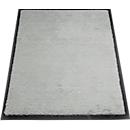 vuilvangmat miltex Eazycare Style, hoekig, antistatisch, UV-bestendig, afwasbaar, high twist nylon &amp; niltril rubber, 600 x 850 mm, kiezelgrijs