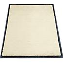 vuilvangmat miltex Eazycare Style, hoekig, antistatisch, UV-bestendig, afwasbaar, high twist nylon &amp; niltril rubber, 600 x 850 mm, parelwit