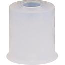 Wagner Bodentürstopper VULKANO MEDIUM EH 5240, Elaston-Vollgummi, transparent, Ø 35 mm, H 34 mm, zum Schrauben