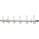 Wandgarderobe, Alu, 1200 mm breit