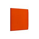 Wandpaneele m. Magnetbefestigung, B 604 x T 604 x H 47 mm, glatte Oberfläche, orange