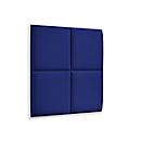 Wandpaneele m. Magnetbefestigung, B 604 x T 604 x H 47 mm, versch. 4 Square-Design, dunkelblau