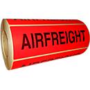 Warnetiketten Airfreight, 500 Stück