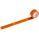 Warning tape "Highly sensitive electrical appliances", 6 rolls
