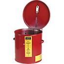 Was- en dompelbak PREMIUM LINE, rood, 8 l