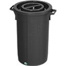 Waste and transport bin, 90 l