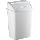 Waste bin with hinged lid, 50 l