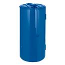 Waste collector, 120 l, blue