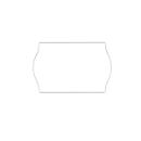 Wavy edge labels, 26 x 16 mm, 10 rolls, white (removable)