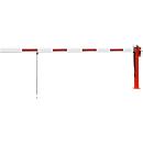 Wegafzetting met gasdrukveer, vouwvoet, 4230 mm
