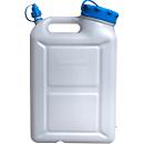 Weithals-Kanister, 10 Liter, natur