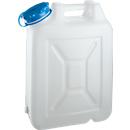 Weithals-Kanister, 22 Liter, natur
